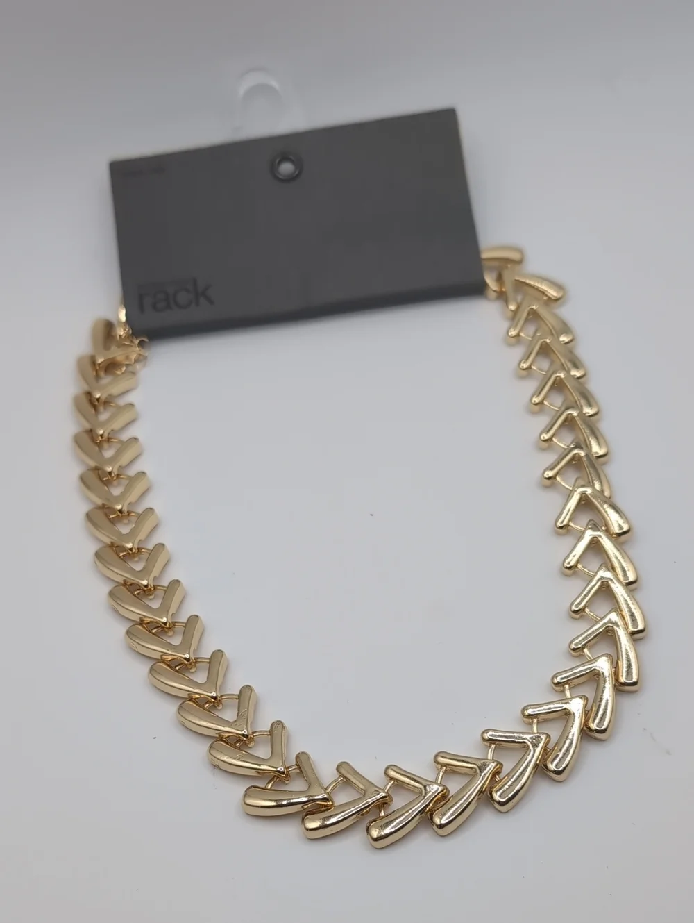 Nordstrom Rack Goldtone Short Adjustable Necklace Nickel Free NWT